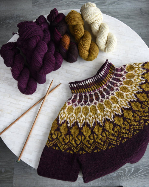 Destination Yarn Knitting Kit Stichill Sweater Kit