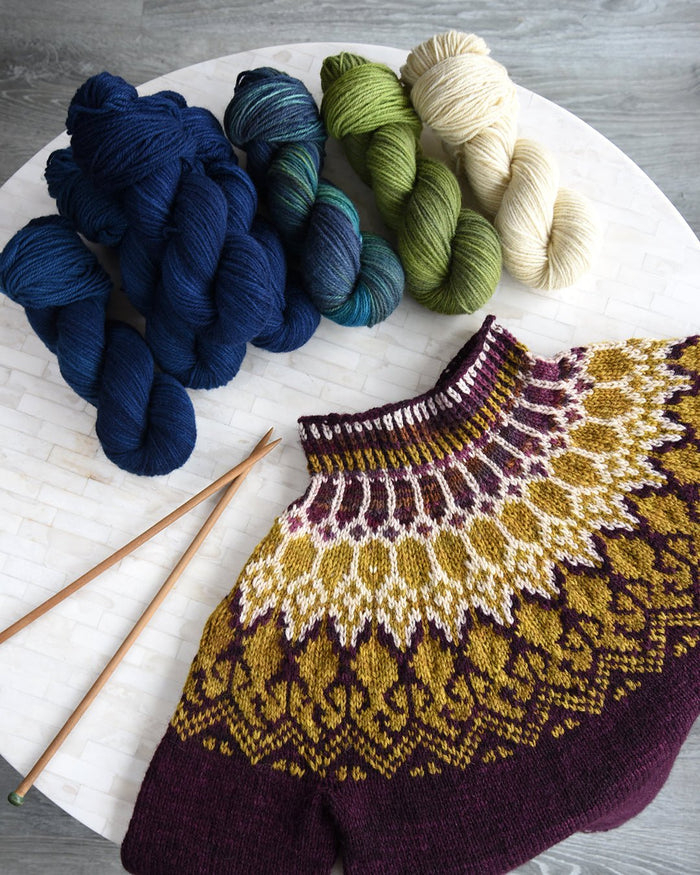 Destination Yarn Knitting Kit Stichill Sweater Kit