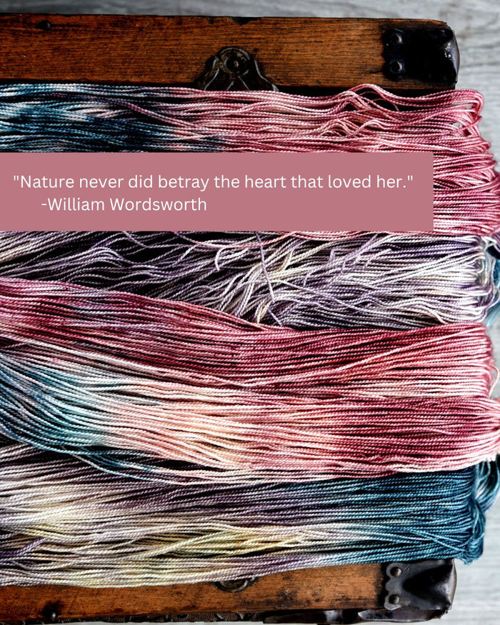Destination Yarn Yarn Sets Sylvia Plath / William Wordsworth Pair
