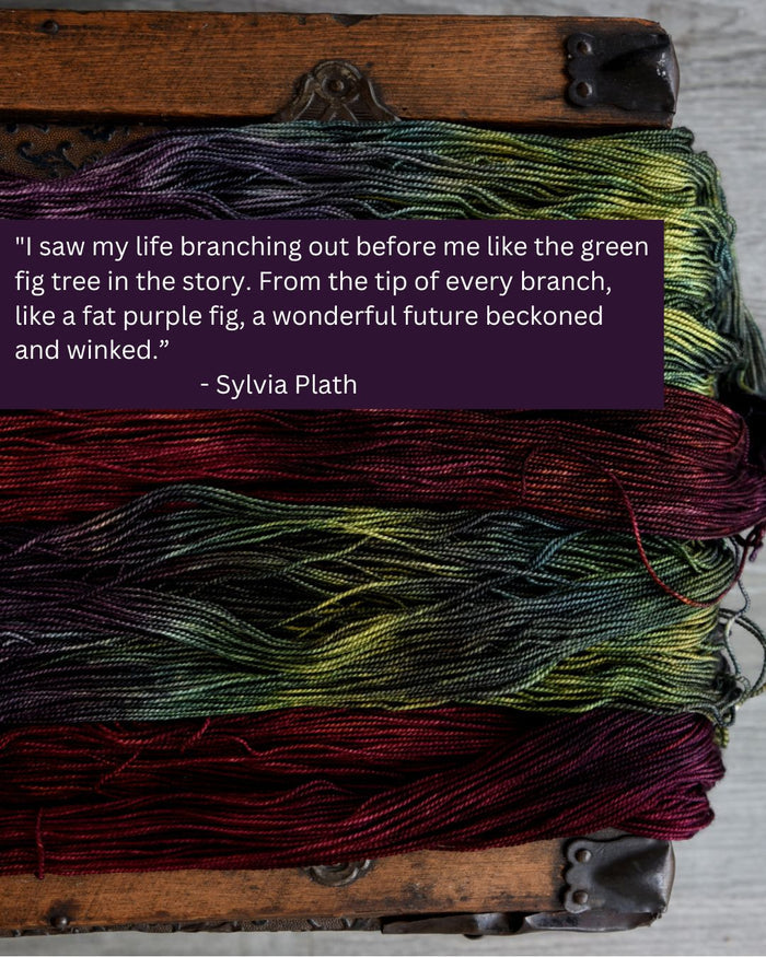 Destination Yarn Yarn Sets Sylvia Plath / William Wordsworth Pair