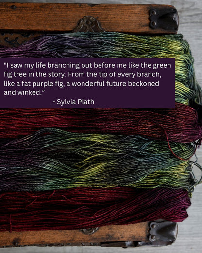 Destination Yarn Yarn Sets Sylvia Plath / William Wordsworth Pair