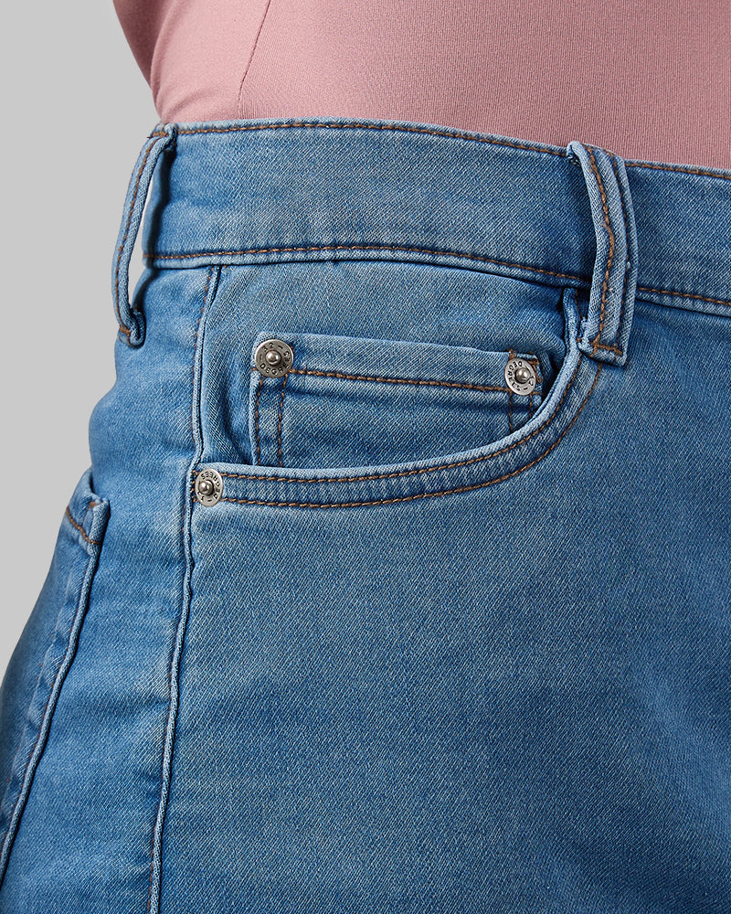 WOMEN'S STRETCH COMFORT JEAN SKIRT