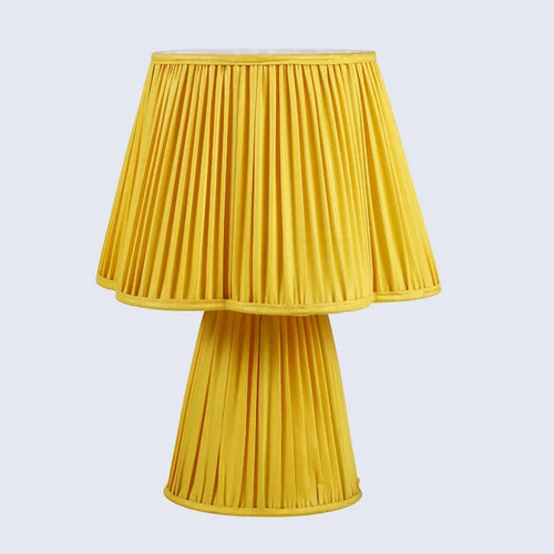 Handmade Table lamp 16x21 sunflower yellow modern bedside lamp 1, for ambient lighting