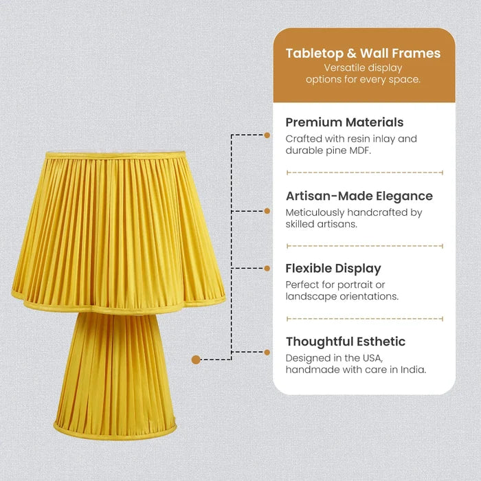 table lamp 16x21 sunflower yellow modern bedside lamp 1