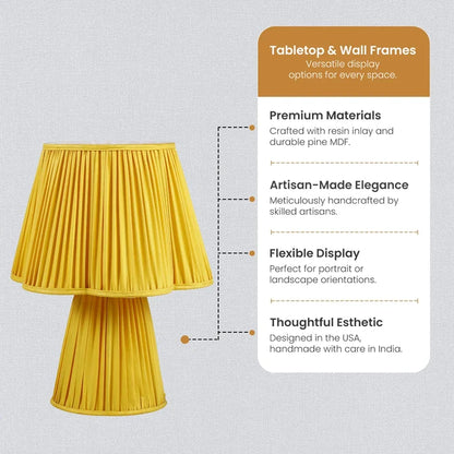 table lamp 16x21 sunflower yellow modern bedside lamp 1