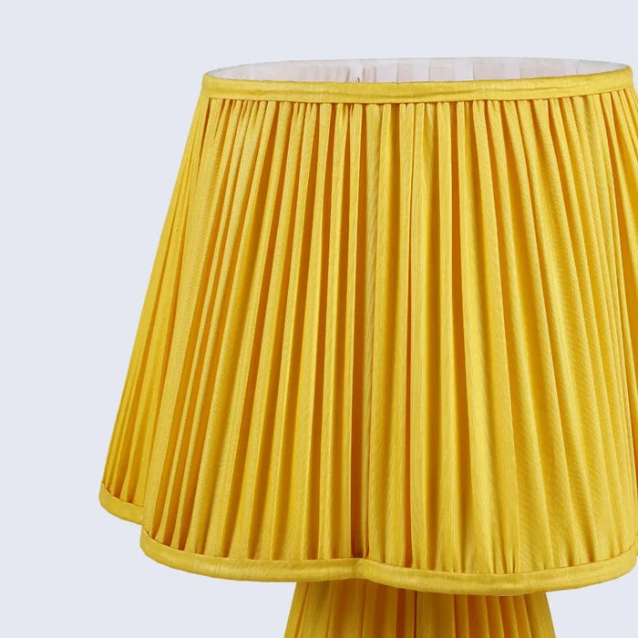 table lamp 16x21 sunflower yellow modern bedside lamp 1