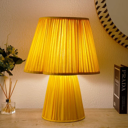 table lamp 16x21 sunflower yellow modern bedside lamp 1