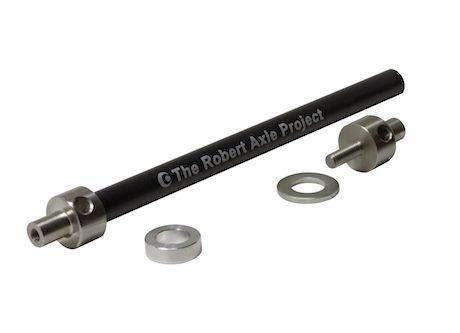 The Robert Axle Project BOB Trailer Axle, 159, 162, or 165mm length, M12x1.5mm (BOB112)