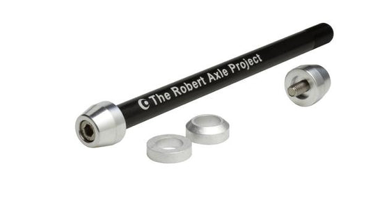 The Robert Axle Project Trainer Axle 162, 167, or 172mm length, M12 x 1.0mm (TRA213)