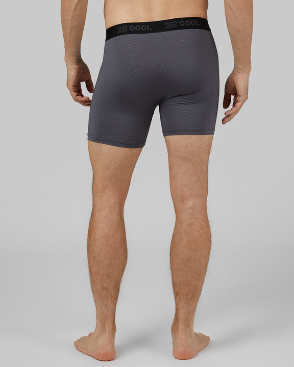 MEN'S 4-PACK ACTIVE MESH BOXER BRIEF