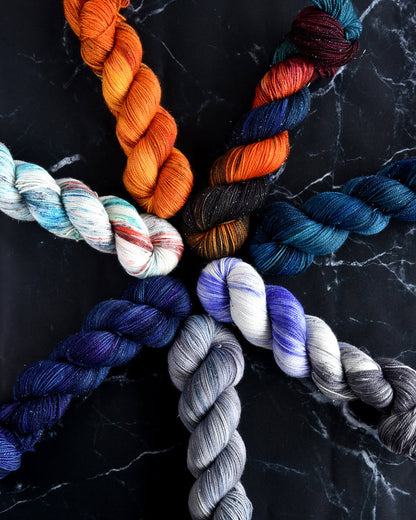 Destination Yarn Mini Skein Set Total Eclipse Collection - MINI SKEIN SET