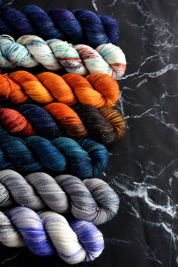Destination Yarn Mini Skein Set Total Eclipse Collection - MINI SKEIN SET