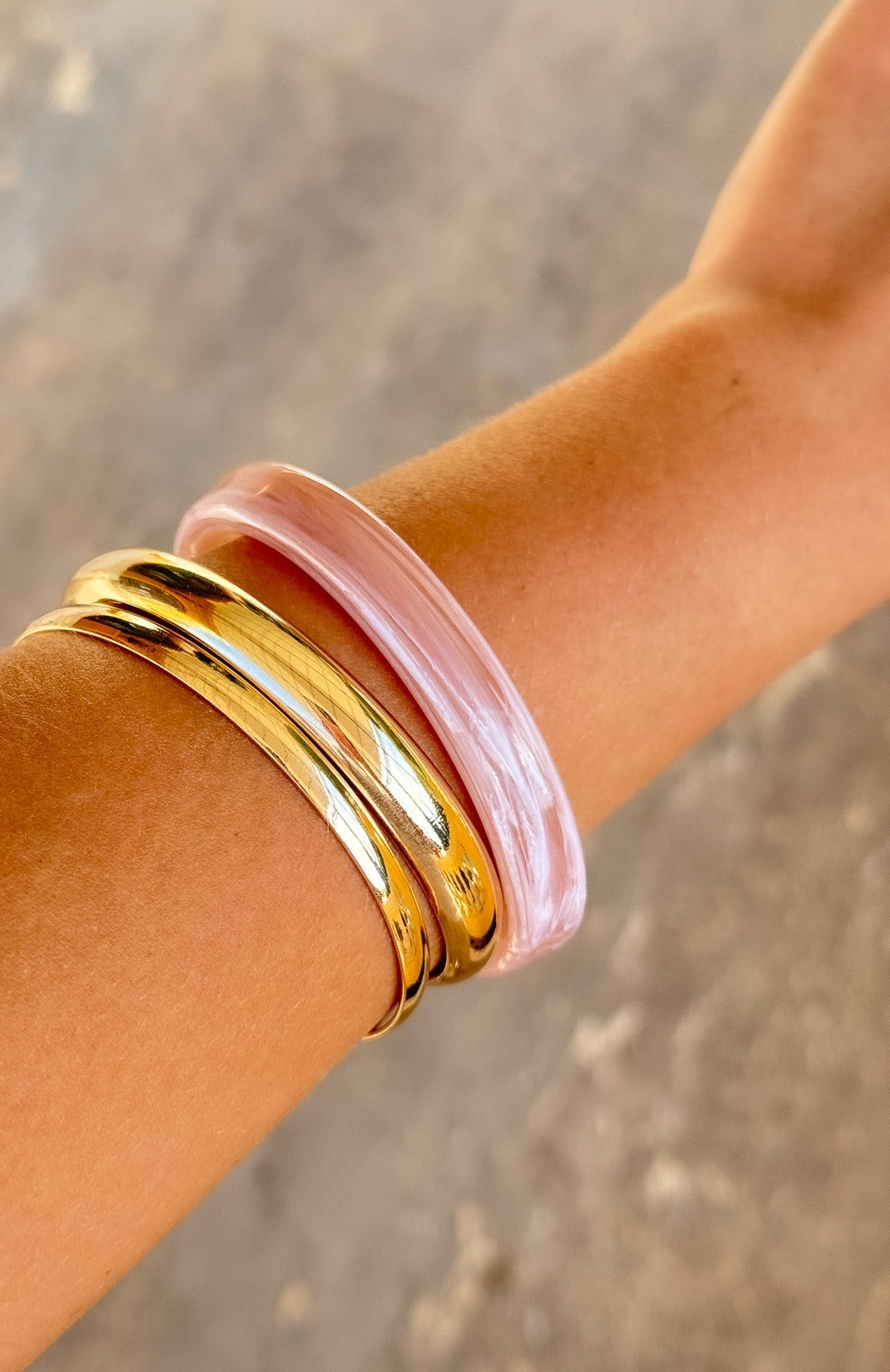 Goran Bracelet Set Gold