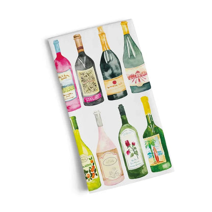 Wine Cellar Cotton Hand Towel Art By Roleen Senic