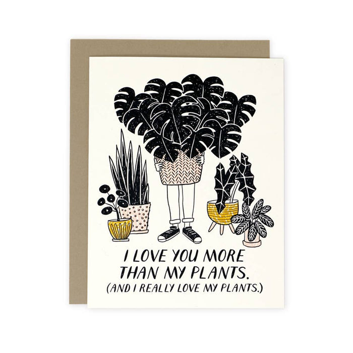 Wit & Whistle | More Than My Plants Card