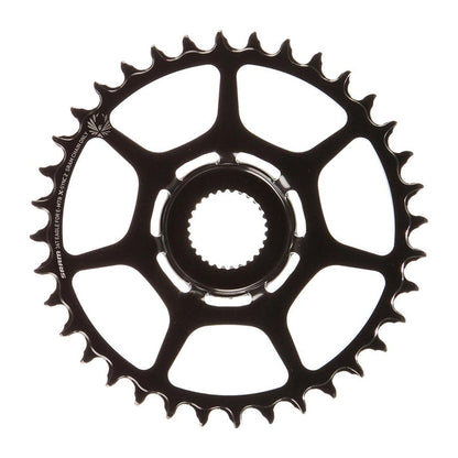 SRAM, X-SYNC 2 Bosch, Chainring, Teeth: 16, Speed: 12, BCD: Direct Mount, Single, Steel, Black