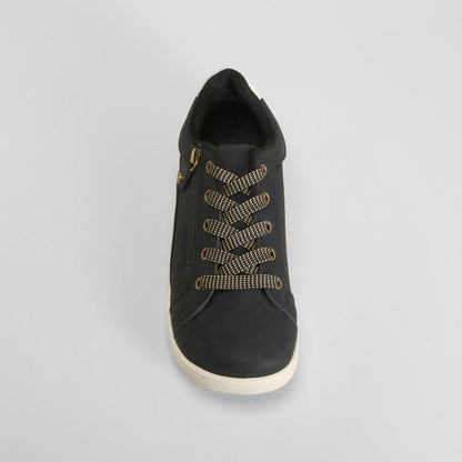 Zapatilla casual barefoot negro SENDA ROAD