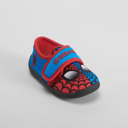 Zapatilla de casa velcro rojo SPIDERMAN