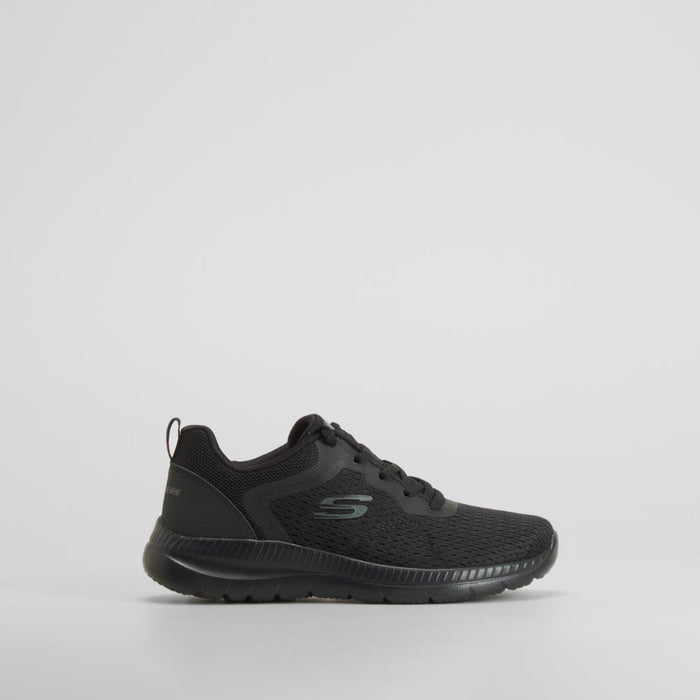 Zapatilla deportiva cómoda negra SKECHERS