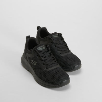 Zapatilla deportiva cómoda negra SKECHERS