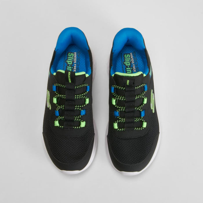 Zapatilla deportiva slip-ins negro SKECHERS