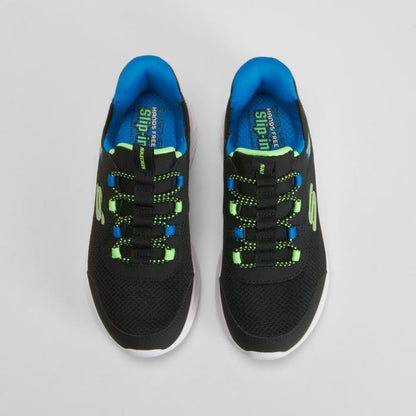 Zapatilla deportiva slip-ins negro SKECHERS