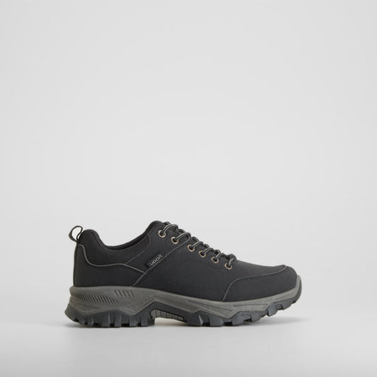 Zapatilla deportiva trekking negra UDOK