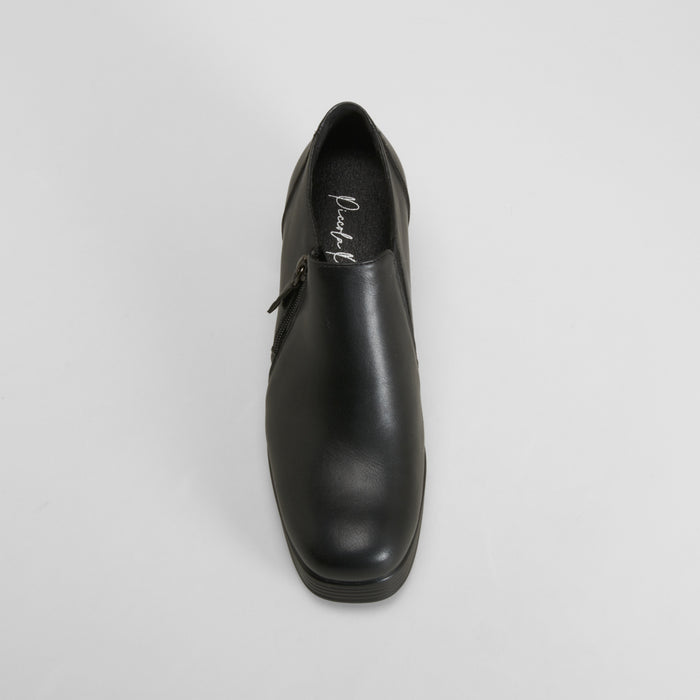Zapato con tacón y plataforma negro PICCOLA PIU
