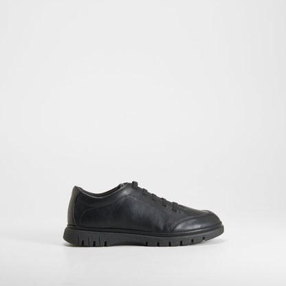 Zapato plano confort elásticos negro COMFEET