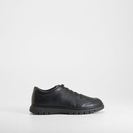 Zapato plano confort elásticos negro COMFEET